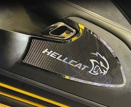 2015-2023 HELLCAT/DEMON Redeye Challenger - Hellcat Door Badges 2PC | Stainless - £285.24 GBP