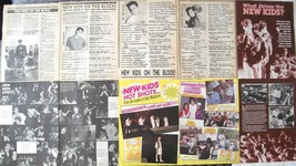 NEW KIDS ON THE BLOCK ~ (30) Color and B&amp;W ARTICLES frm 1989-1990 ~ B1 C... - £8.58 GBP