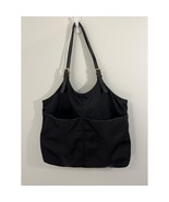 Large Black Michael Kors Bag With  Straps, Buckles &amp; many pockets - $361.50 MXN