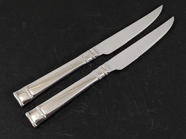 Heritage Mint BENTLEY 2 Steak Knives 9-1/4&quot; Stainless 18/10 Flatware - $29.69