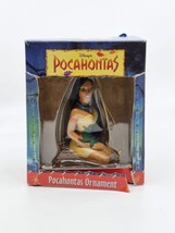Vtg Disney Grolier Christmas Magic Ornament Pocahontas With Box 26231 138 - £10.26 GBP