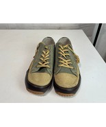 Mens Orvis Shoes Sz 10 M Leather Canvas Duck Fishing Walking Casual outdoor - £53.91 GBP