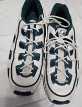 Asics Gel Cabrio Mens Athletic Shoes Size 13 White Green Accents Sneakers  - $30.00