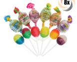 8x Pops Charms Assorted Sweet N Sour Super Blow Pop Lollipops Candy | 1.... - $11.52