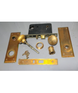 Antique Brass Sargent  mortised lockset - £28.26 GBP