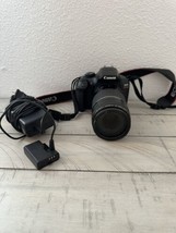 Canon EOS Rebel T6 18.0MP Digital SLR DSLR Camera W/ Canon 75-300MM Lens Tested - £175.22 GBP