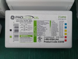 GE ProLine CFL GEC226-MVPS-BES Multi-Volt Program Start Electronic Ballast - $20.64 CAD