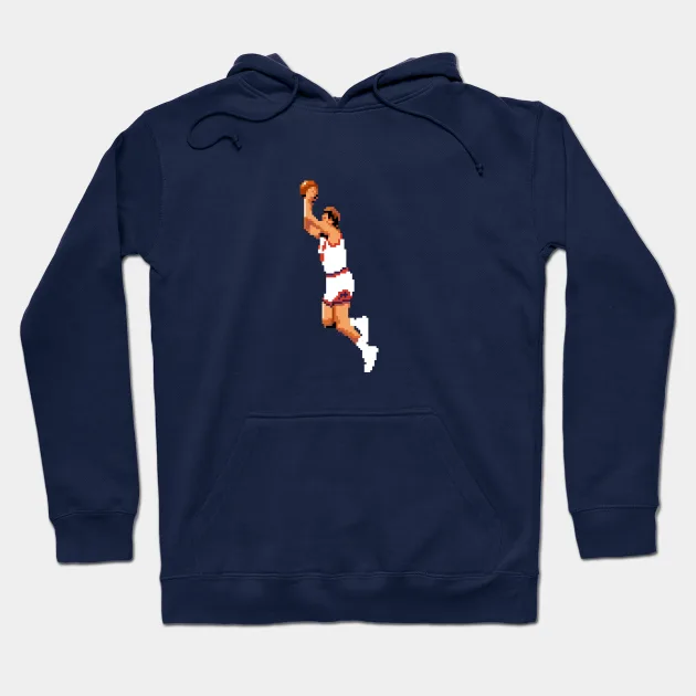 Tom Chambers Best Dunk Ever Pixel Hoodie - $51.32 CAD