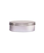 4oz Screw Top Tins - Set of Food Grade Airtight Tin Containers with Scre... - £20.69 GBP