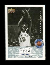 2008 Upper Deck Legends First Edition Basketball Card #217 Willis Reed Knicks - £7.77 GBP