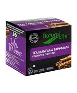 Natura Life Tea Cinammon &amp; Cloves Caffeine Free 20x1.3 g - £9.52 GBP