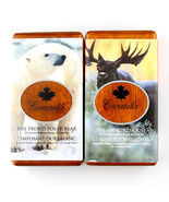 SET OF TWO CANADIAN PROOF COINS: MAJESTIC MOOSE AND PROUD POLAR BEAR BOT... - $377.86