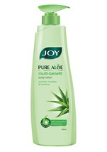 Joy Pure Aloe | Multi-Benefit Aloe Vera Body Lotion | Soothes hydrates 400ml - £21.16 GBP