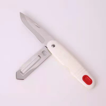 TULZIM Stainless Steel Fruit Knife Portable Multi-purpose Folding Fruit Knife - $12.99
