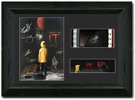 IT Penny wise 2017 35 mm Cast Signed Film cell Display Halloween gift Clown - £14.09 GBP