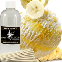 Banana Buttercream Scented Diffuser Fragrance Oil Refill FREE Reeds - £10.48 GBP+