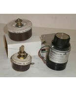 2 Ohmite 2500 Ohm Audio Rheostats Attenuator Potentiometers + 1- Shallco... - $804.77 MXN