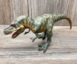 Detailed Tyrannosaurus Dinosaur T-Rex Toy Figure Figurine Green Life-Like Terra - £12.49 GBP