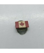 Vintage Canadian Flag Canada .25&quot; Lapel Hat Pin - $5.45
