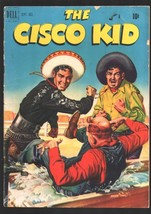 Cisco Kid #5 1951-Dell-Painted cover by Ernest Nordli-Robert Jenny story art-... - $45.11