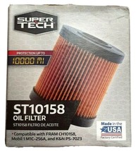 Oil Filter Super Tech ST10158 Compatible with FRAM CH10158 - $3.14