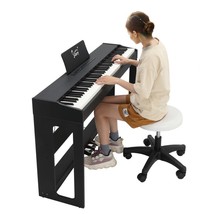 88 Key Full Size Electric Piano Weighted Hammer Keyboard W/ Stand Midi F... - £344.04 GBP