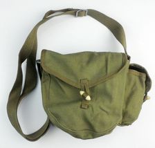 Chinese army canvas drum ammo pouch bag PLA military ammunition communis... - $18.00+