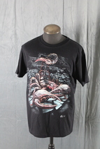 Vintage Graphic T-shirt - Heavy Metal Scorpion Caballo Super Glow - Men&#39;s Large - £58.73 GBP