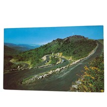 Postcard Grandfather Mountain Road Western North Carolina Chrome Unposted - £5.50 GBP