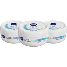 NIVEA Soft Cream, Refreshingly Soft Moisturizing Cream, Body Cream, Face Cream,  - £17.13 GBP