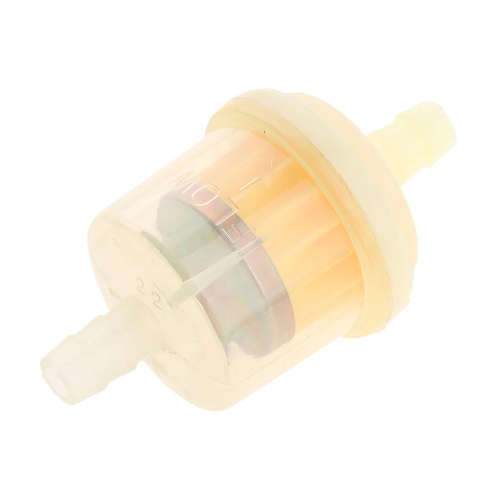 10 x High-quality Universal Plastic Motorcycle Fuel Filter for 5/16 6mm 8mm Li - £12.08 GBP