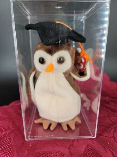TY Beanie Baby Wise the Owl Class of "1998" with Errors Collectible Vintage Rare - $26.67