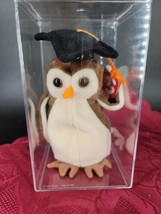 TY Beanie Baby Wise the Owl Class of &quot;1998&quot; with Errors Collectible Vint... - £21.31 GBP