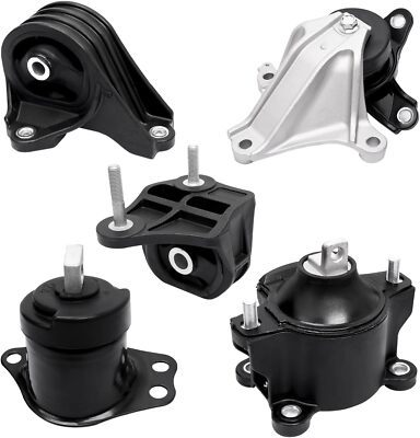 Set of 5, Engine Motor Mount and Transmission Mount Kit Replacement