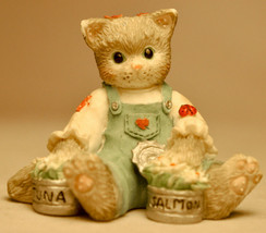 Calico Kittens - Something&#39;s Fishy - 204048 - Cat Nip Miniature - £10.25 GBP