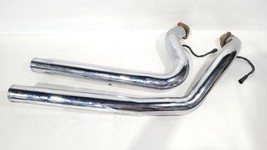 2008 HARLEY DAVIDSON Sportster XL1200 Roadster OEM Pair Cobra Exhaust Bl... - $4,118.21 MXN