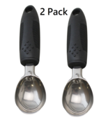 2 pack Ice Cream Scoop Dipper Stainless Steel Super Grip Dishwasher Safe... - $13.47 CAD