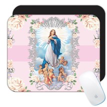 Our Lady of Immaculate Conception : Gift Mousepad Catholic Virgin Saint Mary - £10.54 GBP