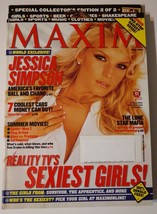 Maxim 2004 June August December Jessica Simpson Anna Kournikova - £7.58 GBP