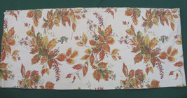 April Cornell Table Runner Sturdy Cotton Canvas Autumn Fall Leaves 81x17... - $18.99