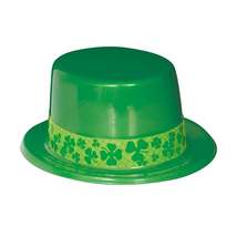 St. Patrick&#39;s Day - Shamrock Plastic Top Hat (1ct) - $1.39