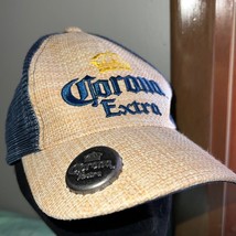 Corona Extra Beer Bottle Opener Hat Cap Beige Snapback Mesh Bg20D - £11.61 GBP