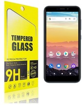2 Pack Tempered Glass Screen Protector For Cricket Vision 3 DEMN5008 5.5" - $9.85