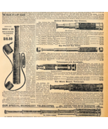1969 Telescopes Spy Glass 1901 Repro Advertisement Sears Outdoor Supply ... - $363.77 MXN