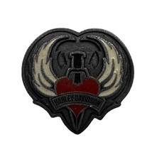 Vintage I Love Harley Davidson Angel Wing Biker Collectible Pin Badge La... - $18.21