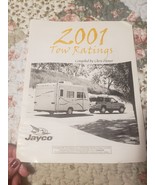 2001 Jayco Camper Tow Ratings Brochure/Booklet - £3.86 GBP