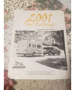 2001 Jayco Camper Tow Ratings Brochure/Booklet - $4.94