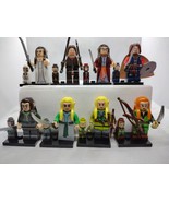  Lord of the Rings Custom Designed Minifigure  set of 8 Elves - $446.48 MXN