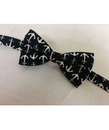 ANCHOR BOWTIE COLORS - and/or Hanky, Boys,  Men, Big Tall, black and whi... - £9.08 GBP