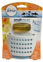 Febreze Small Spaces Air Freshener Hawaiian Aloha Reusable Unit +Scent C... - $12.95